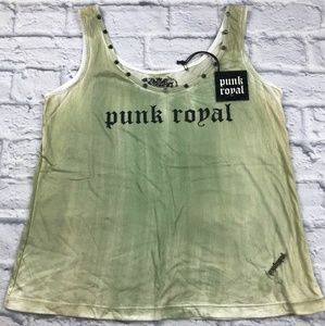 Punk Royal T-shirt colour green with details